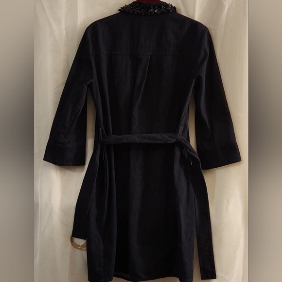 Ted Baker Rear Denim Dress/dress coat - Picture 6 of 9